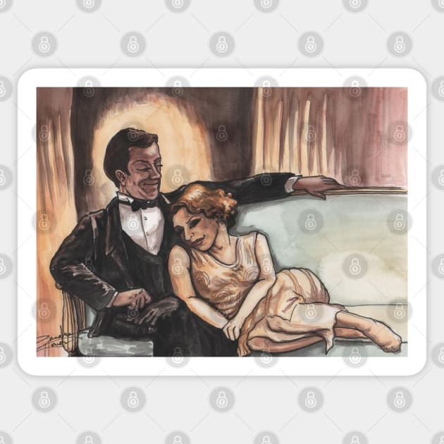 Edith and Bertie - A Roaring Twenties Love Story Sticker by xandra-homes